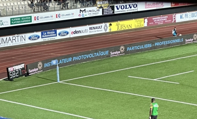 Le stade montois porte nos couleurs