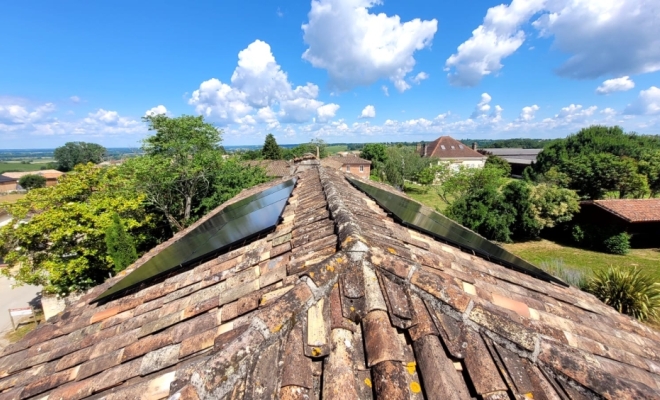 Pose de panneaux solaires à Pauillac, Bordeaux, SUNALYA